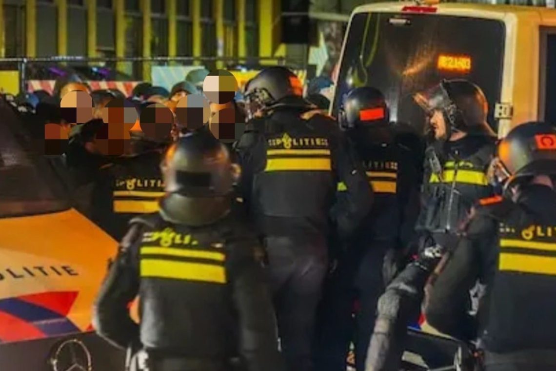 Σύλληψη 200 οπαδών της Νάπολι από την ολλανδική αστυνομία